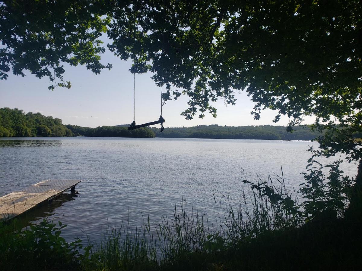 Hotel D'En Haut Tentes Suspendues Saint-Pardoux-lʼOrtigier Esterno foto